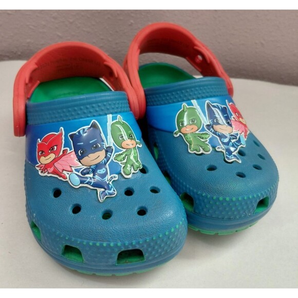 Crocs PJ MASKS Clog Sandals Shoes Toddler Size C6 - Picture 1 of 8